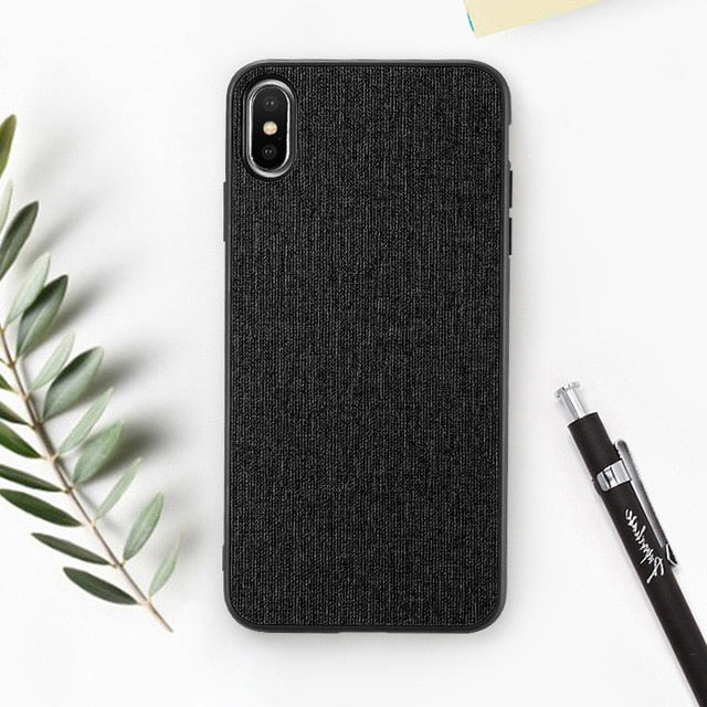 Luxury Cloth iPhone Case